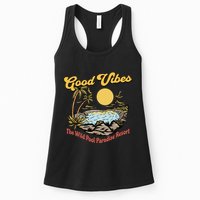Good Vibes The Wild Pool Paradise Resort Womens Tank Top