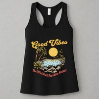 Good Vibes The Wild Pool Paradise Resort Womens Tank Top