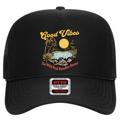 Good Vibes The Wild Pool Paradise Resort Trucker Hat