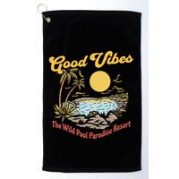 Good Vibes The Wild Pool Paradise Resort Golf Towel
