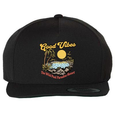 Good Vibes The Wild Pool Paradise Resort Wool Snapback Cap