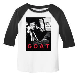 Goat Vote Trump 2024 Funny Support Republican Pro America Toddler Fine Jersey T-Shirt