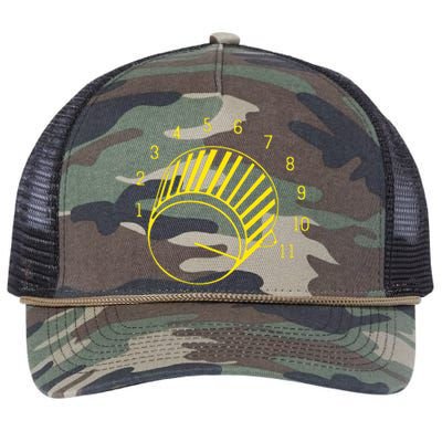 Guitar Volume Up To Retro Rope Trucker Hat Cap