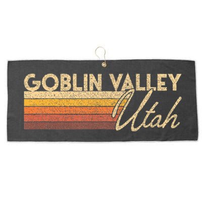 Goblin Valley Utah Large Microfiber Waffle Golf Towel