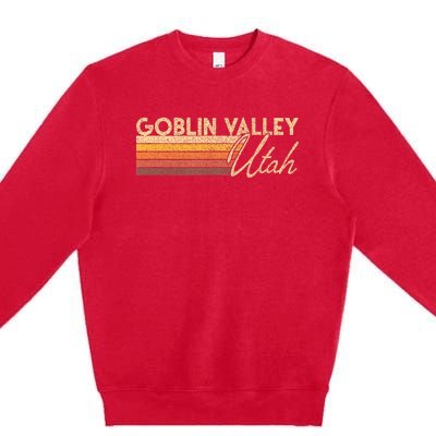 Goblin Valley Utah Premium Crewneck Sweatshirt