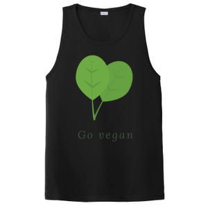 Go Vegan Vegetarian Style Vegan Style Botanical Vegan Month PosiCharge Competitor Tank