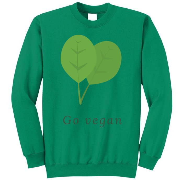 Go Vegan Vegetarian Style Vegan Style Botanical Vegan Month Sweatshirt