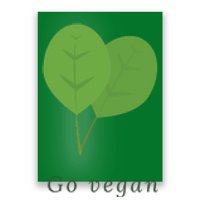 Go Vegan Vegetarian Style Vegan Style Botanical Vegan Month Poster