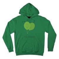 Go Vegan Vegetarian Style Vegan Style Botanical Vegan Month Tall Hoodie