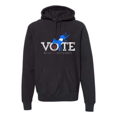 Ga Vote Voice Premium Hoodie