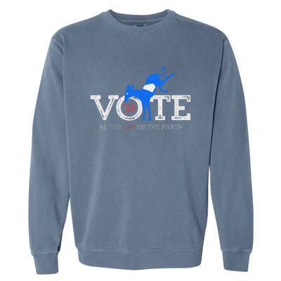 Ga Vote Voice Garment-Dyed Sweatshirt