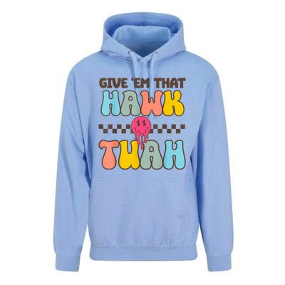 Groovy Viral Video Western Country Accent Hawk Tush Meme Gift Unisex Surf Hoodie