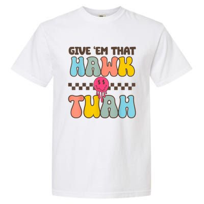 Groovy Viral Video Western Country Accent Hawk Tush Meme Gift Garment-Dyed Heavyweight T-Shirt