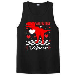 Groovy Valentines Vibes Dinosaur Valentine For Ns Gift PosiCharge Competitor Tank