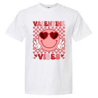 Groovy Valentine Vibes Valentines Day Garment-Dyed Heavyweight T-Shirt