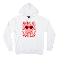 Groovy Valentine Vibes Valentines Day Hoodie