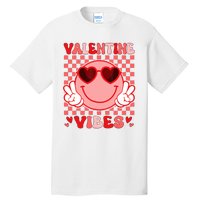 Groovy Valentine Vibes Valentines Day Tall T-Shirt