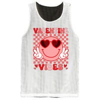 Groovy Valentine Vibes Valentines Day Mesh Reversible Basketball Jersey Tank