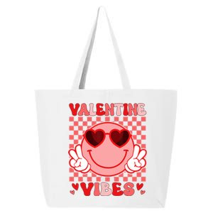 Groovy Valentine Vibes Valentines Day 25L Jumbo Tote