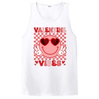 Groovy Valentine Vibes Valentines Day PosiCharge Competitor Tank