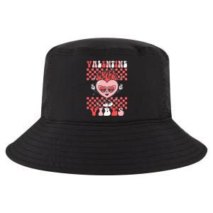 Groovy Valentine Vibes Valentines Day Retro Gift Cool Comfort Performance Bucket Hat