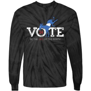 Ga Vote Voice Tie-Dye Long Sleeve Shirt