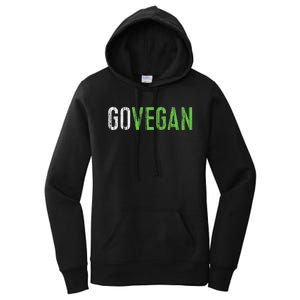 Go Vegan Vegetarian Women's Pullover Hoodie