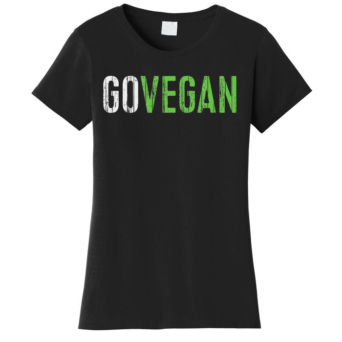 Go Vegan Vegetarian Women's T-Shirt