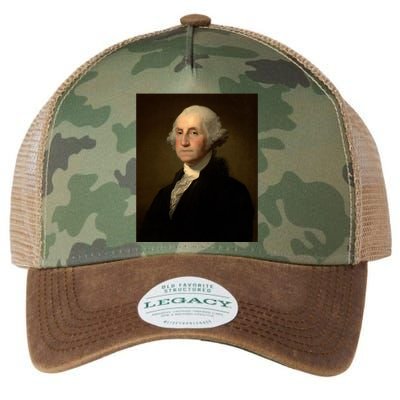 George Washington 1st President Of The United States Legacy Tie Dye Trucker Hat