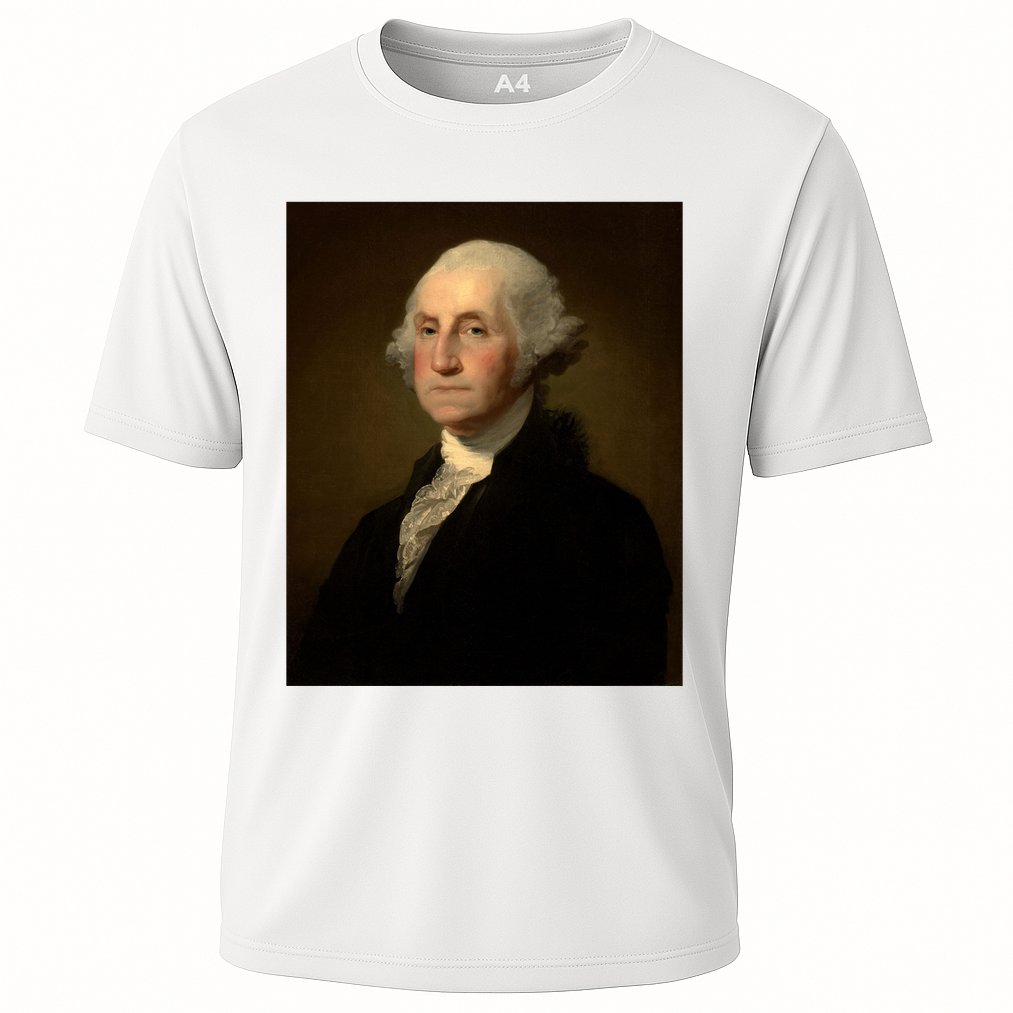George Washington 1st President Of The United States Cooling Performance Crew T-Shirt