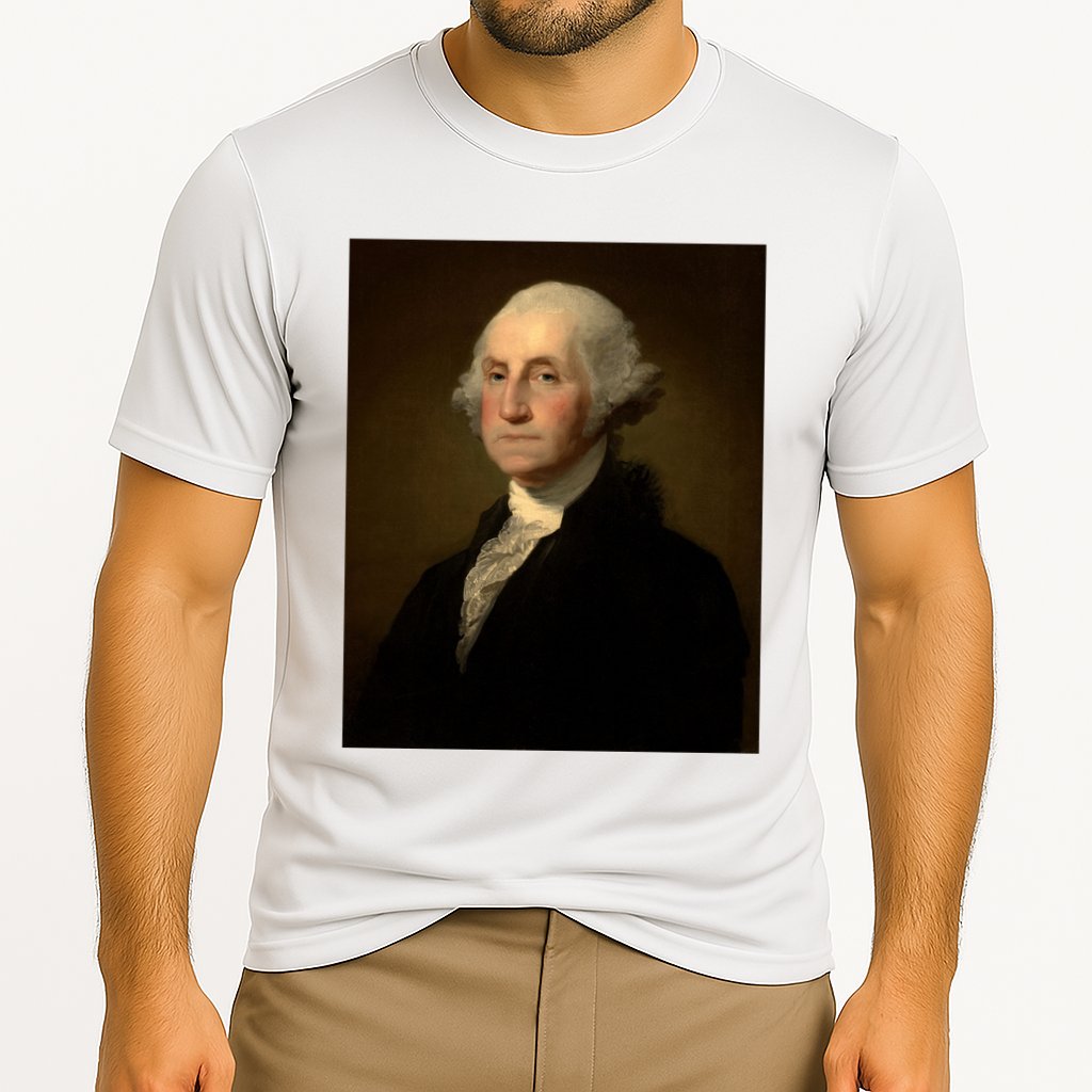 George Washington 1st President Of The United States Cooling Performance Crew T-Shirt