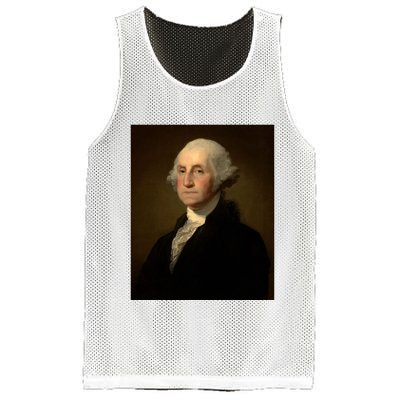 George Washington 1st President Of The United States Mesh Reversible Basketball Jersey Tank