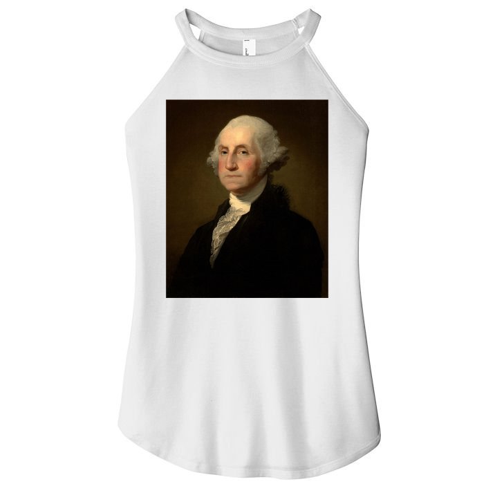 George Washington 1st President Of The United States Women's Perfect Tri Rocker Tank