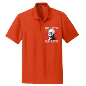 George Washington 1776 Stay Strapped Dry Zone Grid Polo