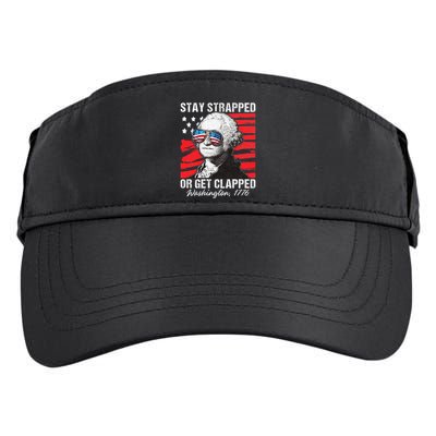 George Washington 1776 Stay Strapped Adult Drive Performance Visor