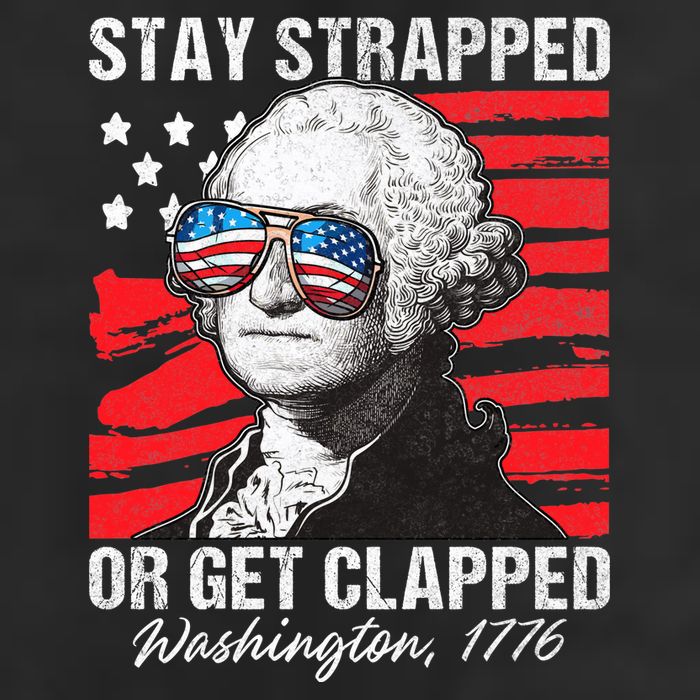 George Washington 1776 Stay Strapped 11oz C Handle Ceramic Mug