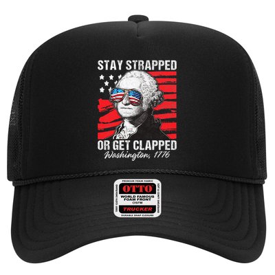 George Washington 1776 Stay Strapped Trucker Hat