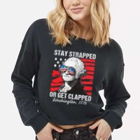 George Washington 1776 Stay Strapped Cropped Pullover Crew
