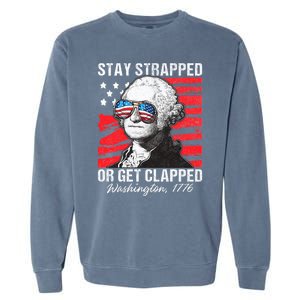 George Washington 1776 Stay Strapped Garment-Dyed Sweatshirt