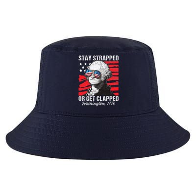 George Washington 1776 Stay Strapped Cool Comfort Performance Bucket Hat