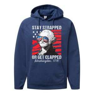 George Washington 1776 Stay Strapped Performance Fleece Hoodie