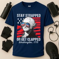 George Washington 1776 Stay Strapped Cooling Performance Crew T-Shirt