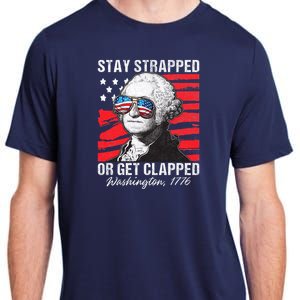 George Washington 1776 Stay Strapped Adult ChromaSoft Performance T-Shirt