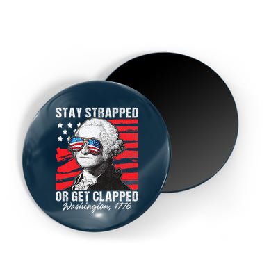 George Washington 1776 Stay Strapped Magnet