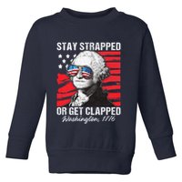 George Washington 1776 Stay Strapped Toddler Sweatshirt