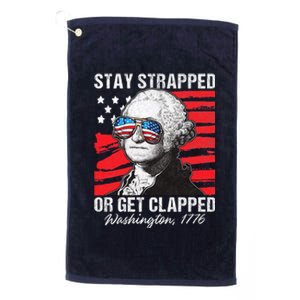 George Washington 1776 Stay Strapped Platinum Collection Golf Towel