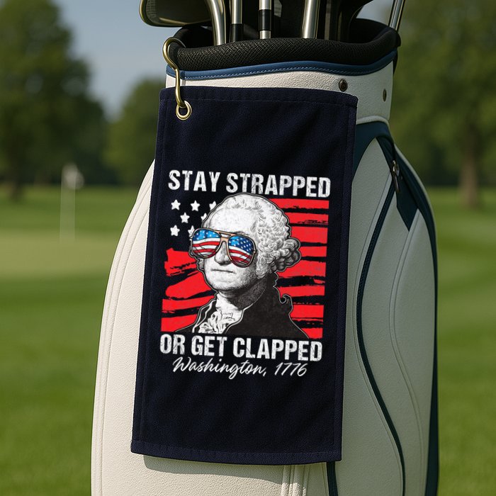 George Washington 1776 Stay Strapped Golf Towel