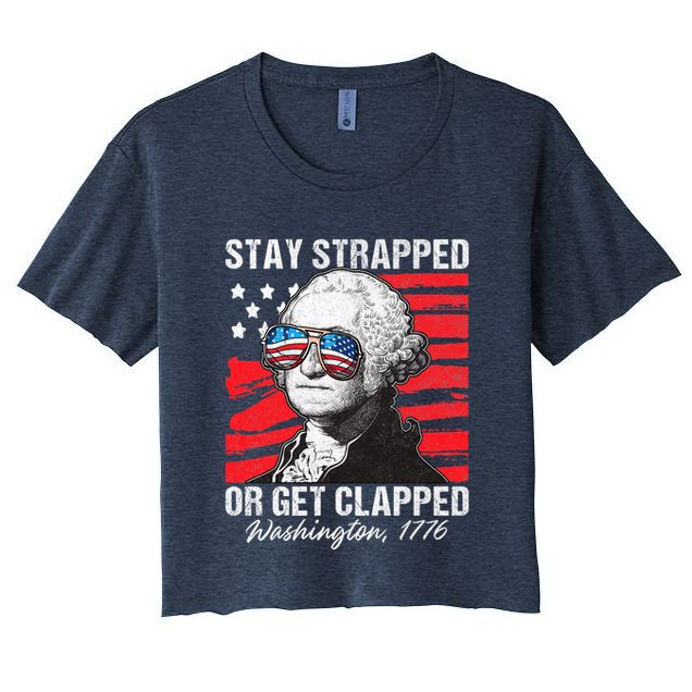 George Washington 1776 Stay Strapped Crop Top