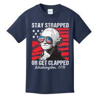 George Washington 1776 Stay Strapped Kids T-Shirt