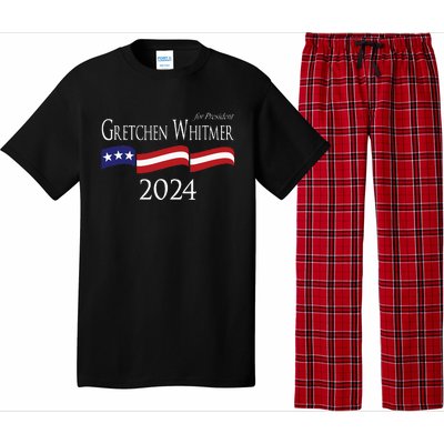 Gretchen Whitmer 2024 For President Election Campaign Pajama Set